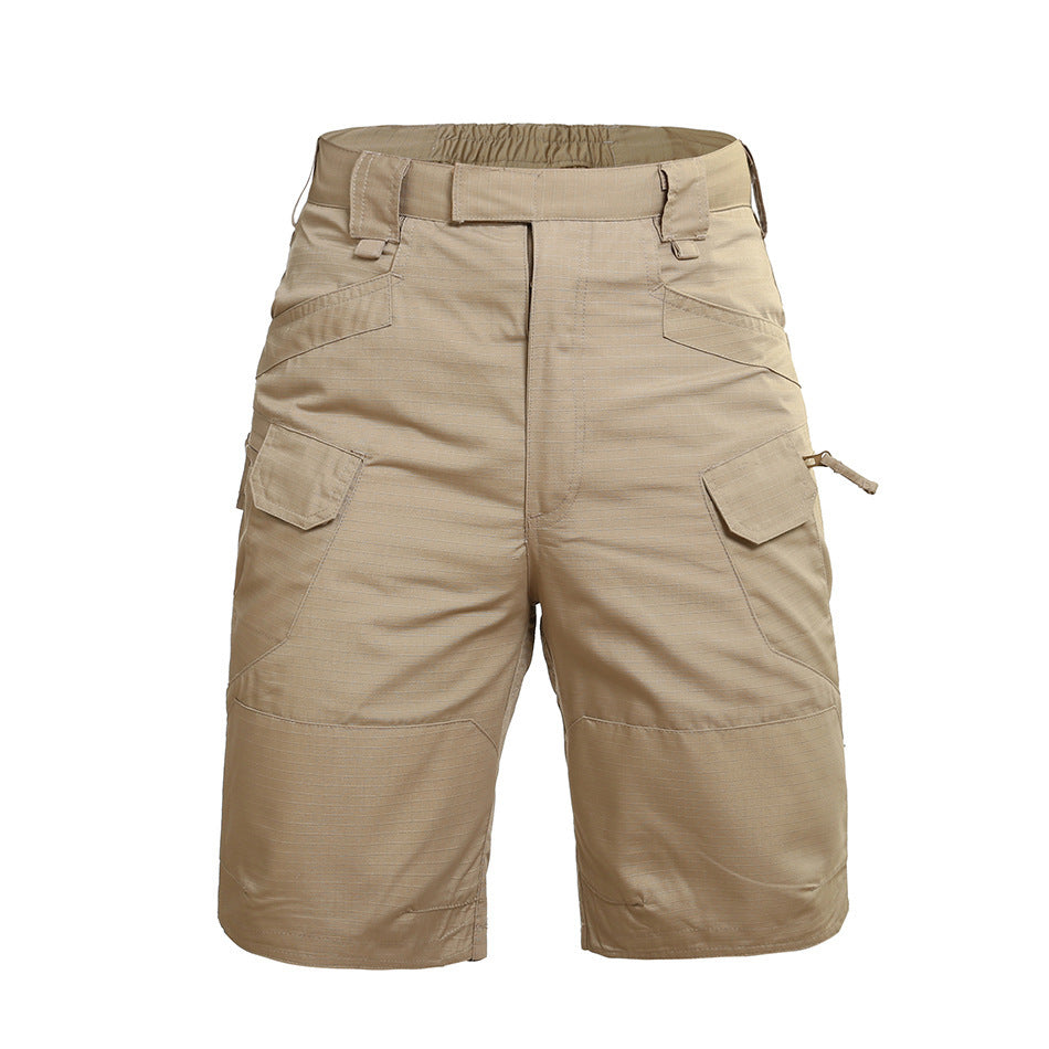 Outdoor Sports Workwear Set with Casual Shorts for Leisure Activities