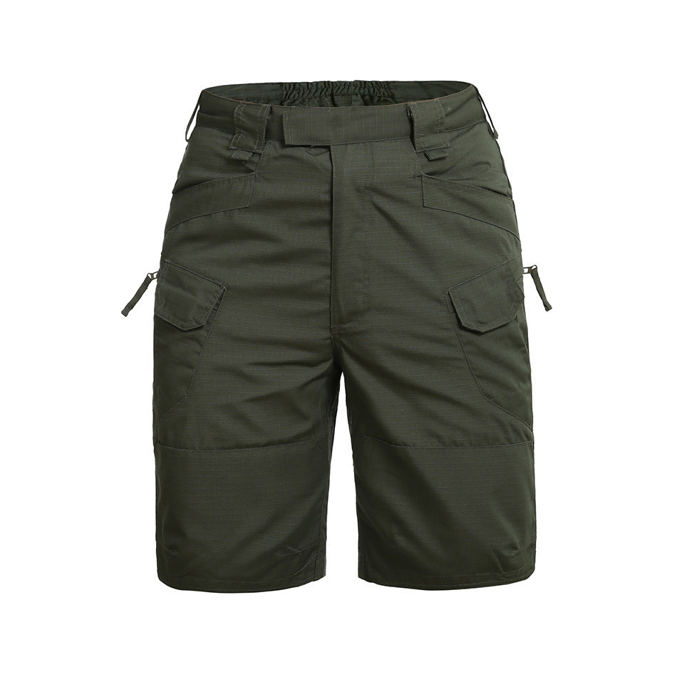 Outdoor Sports Workwear Set with Casual Shorts for Leisure Activities