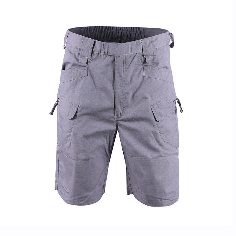 Outdoor Sports Workwear Set with Casual Shorts for Leisure Activities