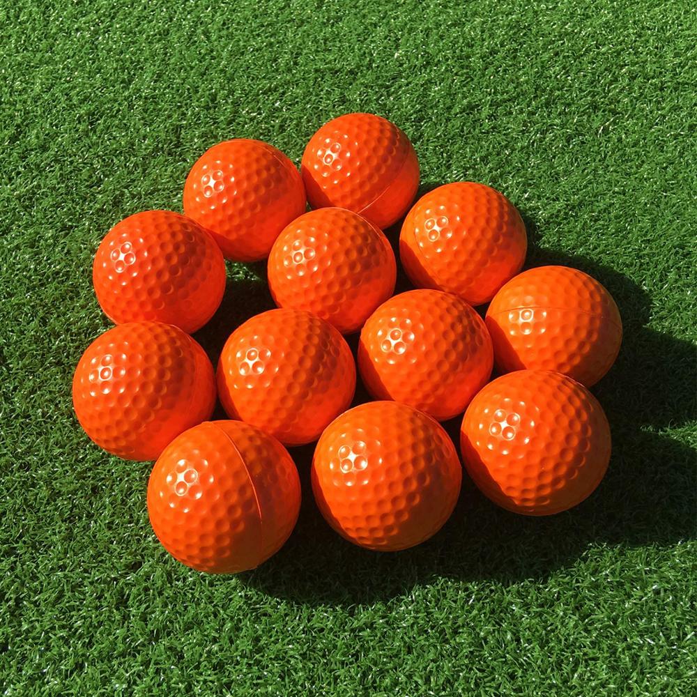 12Pcs Foam Golf Balls for Indoor Outdoor Practice and Swing Training