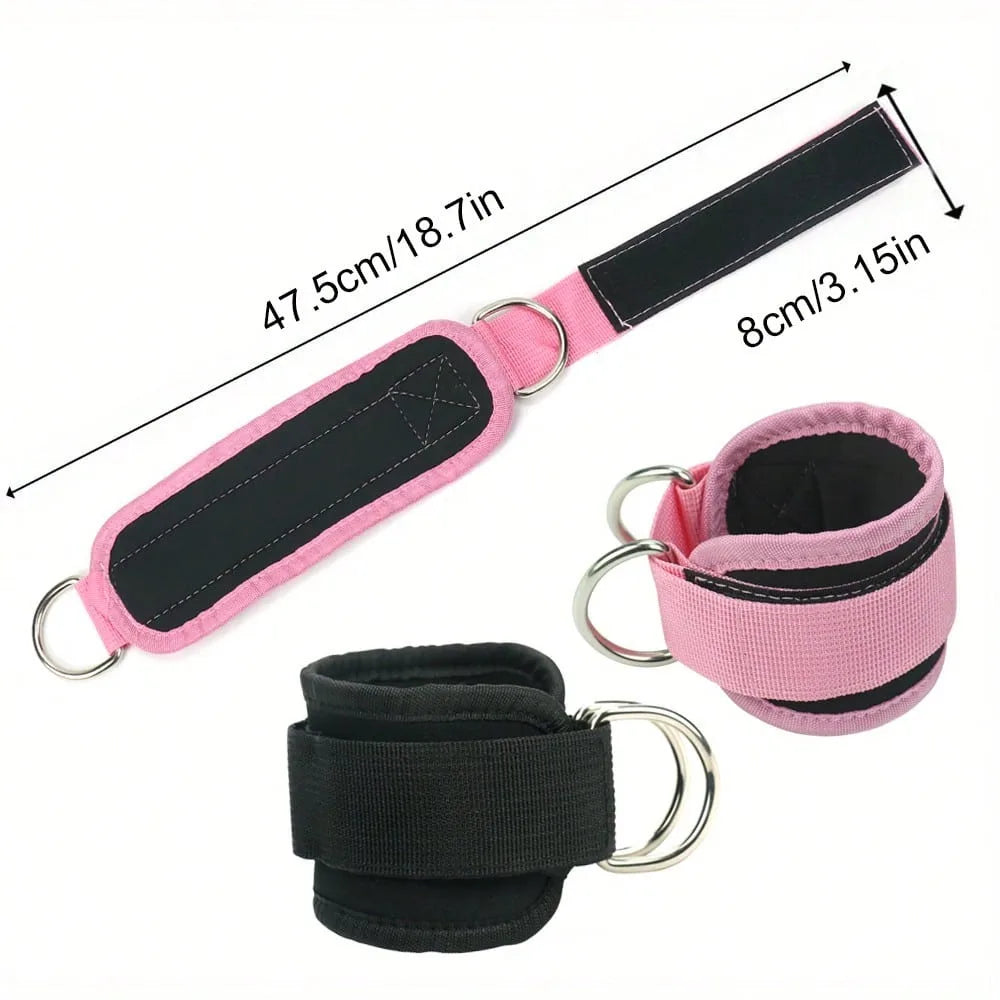 Natural Latex Resistance Bands for Hip Leg and Yoga Training Workouts