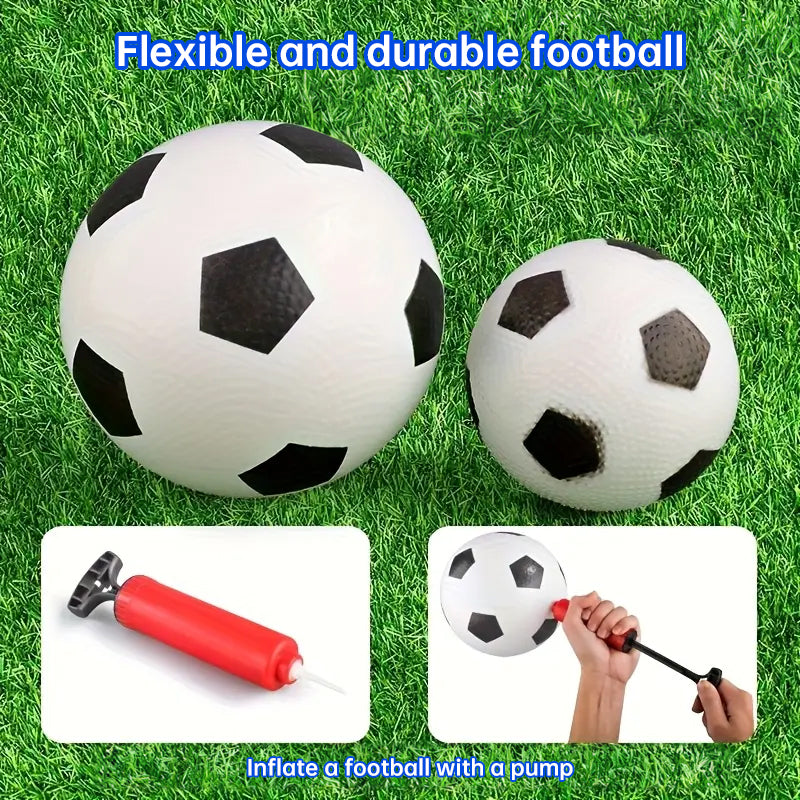 Foldable Kids Soccer Goal Set for Indoor and Outdoor Sports Play