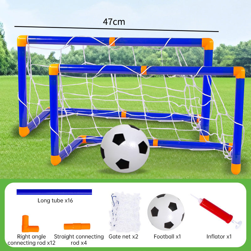 Foldable Kids Soccer Goal Set for Indoor and Outdoor Sports Play