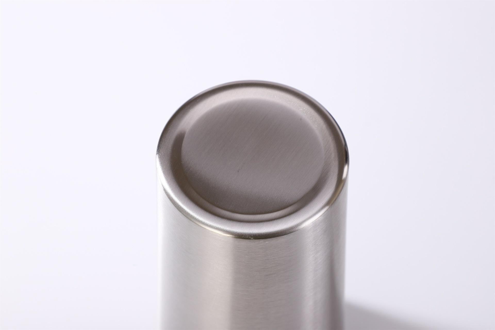 304 Stainless Steel Protein Shaker Bottle with Lid and Mixing Ball