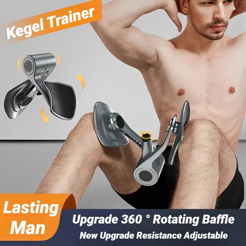 Kegel Pelvic Muscle Trainer for Home Fitness and Strength Exercise Workouts