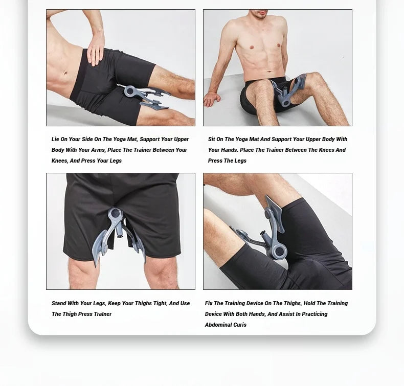 Kegel Pelvic Muscle Trainer for Home Fitness and Strength Exercise Workouts