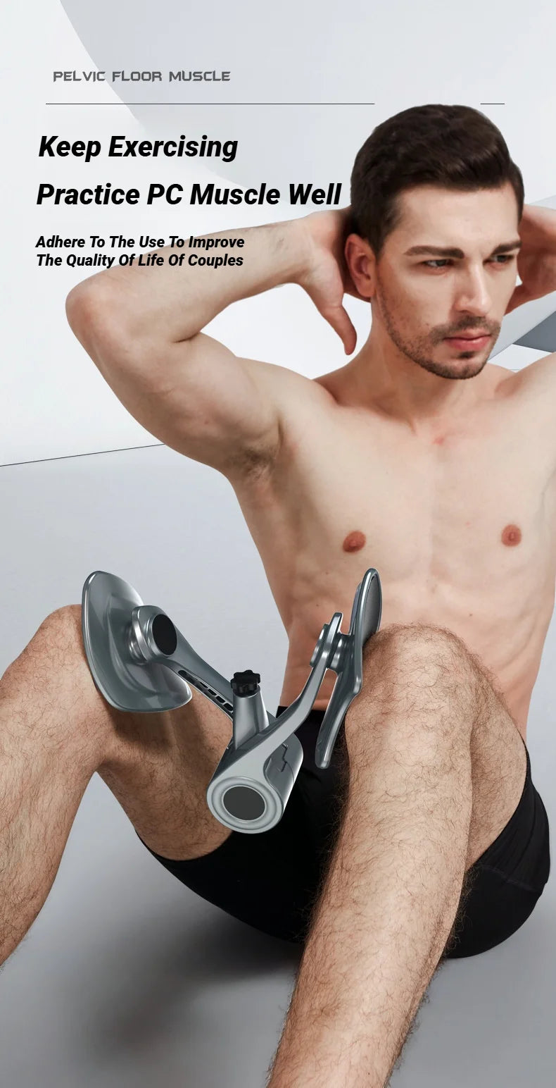 Kegel Pelvic Muscle Trainer for Home Fitness and Strength Exercise Workouts