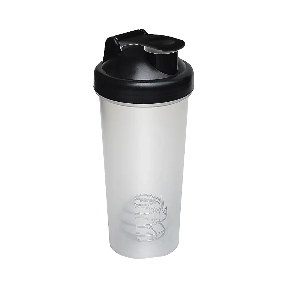 10x 700ml Protein Shaker Bottles with Mixer Ball for Gym Workouts