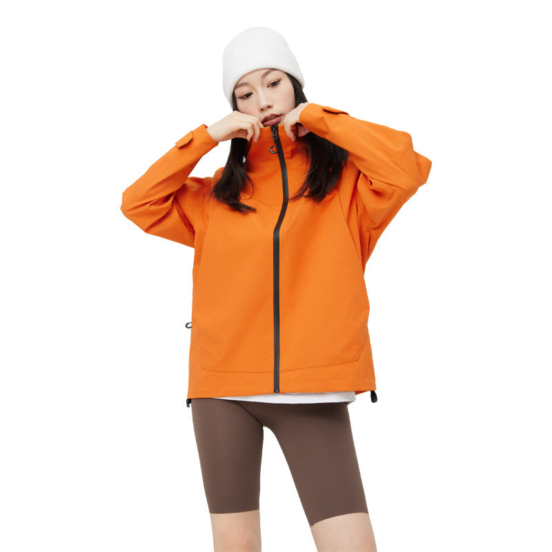 Mountain Hard Shell Jacket for Waterproof Windproof Outdoor Mountaineering Protection