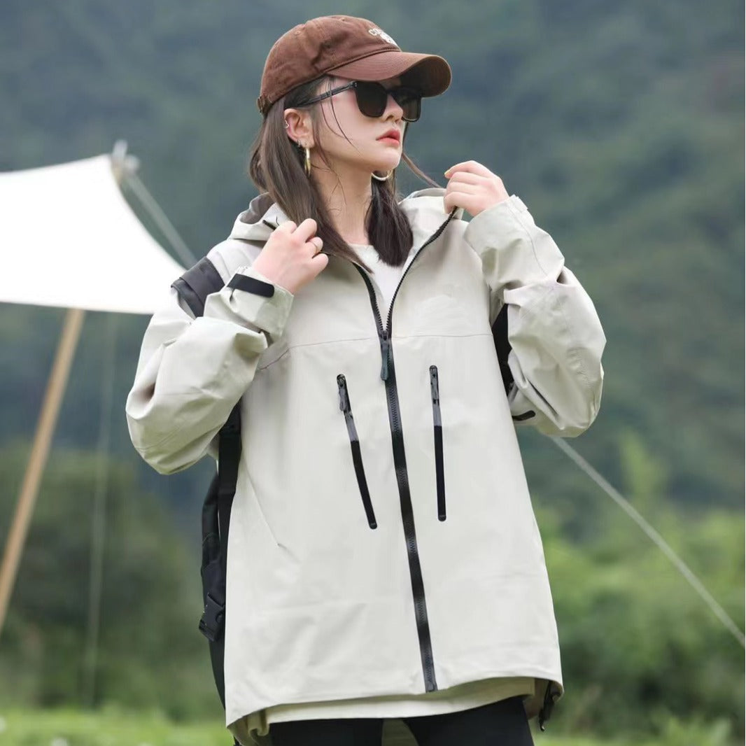 Women’s Waterproof Gore-Tex Jacket for Hiking Mountaineering and Outdoor Adventures