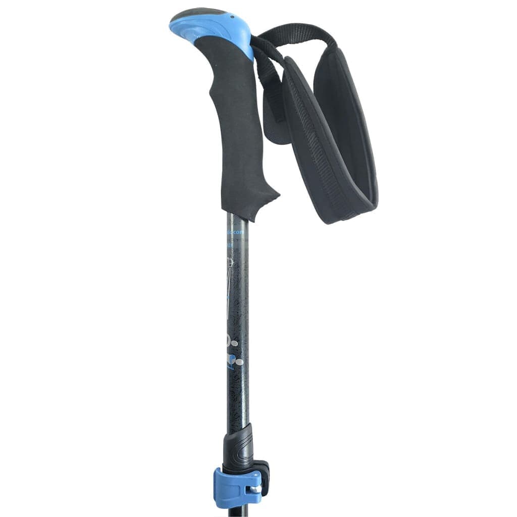 Folding Hiking Poles with Rubber Feet Bag and Comfortable Grip Options